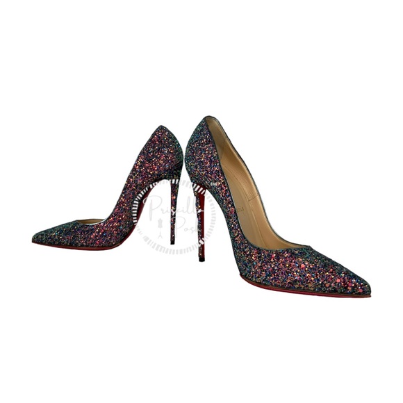 Christian Louboutin So Kate 120 Heels Dragonfly Blue Size 37 - Picture 10 of 17